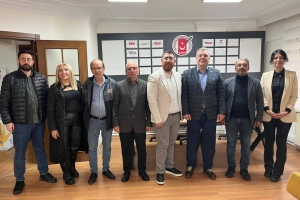 DP İl Başkanı Serhat Emanet’ten ABGC’ye ziyaret