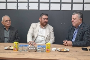 DP İl Başkanı Serhat Emanet’ten ABGC’ye ziyaret