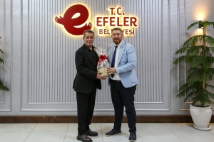 Başkan Yetişkin’e Aydın Büyükşehir Gazeteciler Cemiyeti’nden ziyaret