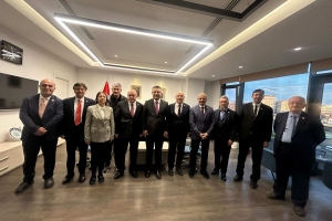 Türkiye Gazeteciler Konfederasyonu’ndan BİK Genel Müdürü Abdülkadir Çay'a ziyaret