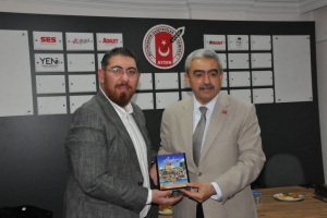 MHP Aydın İl Yönetimi’nden ABGC’ye ziyaret