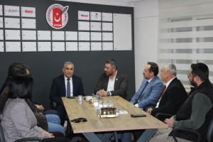 ADÜ Rektörü Kent’ten ABGC’ye ‘Hayırlı Olsun’ ziyareti