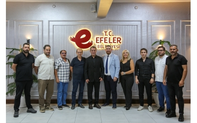 Başkan Yetişkin’e Aydın Büyükşehir Gazeteciler Cemiyeti’nden ziyaret